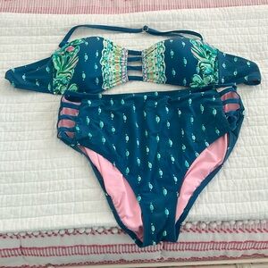 Lilly Pulitzer size 12 top and bottom bikini